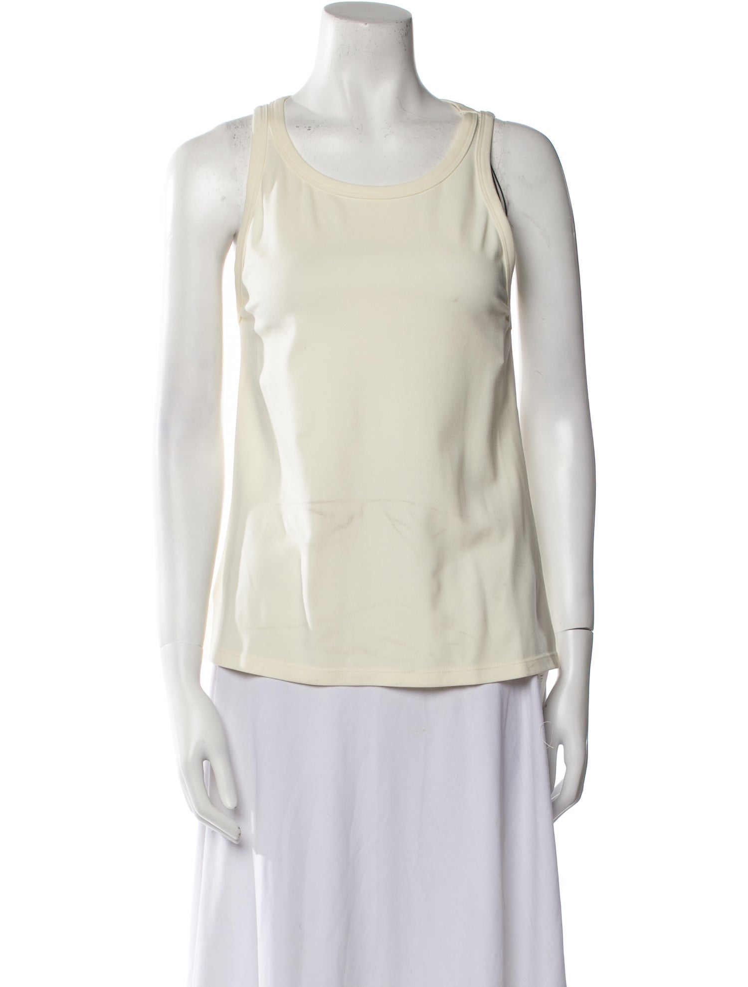 Deveaux Scoop Neck Sleeveless Top