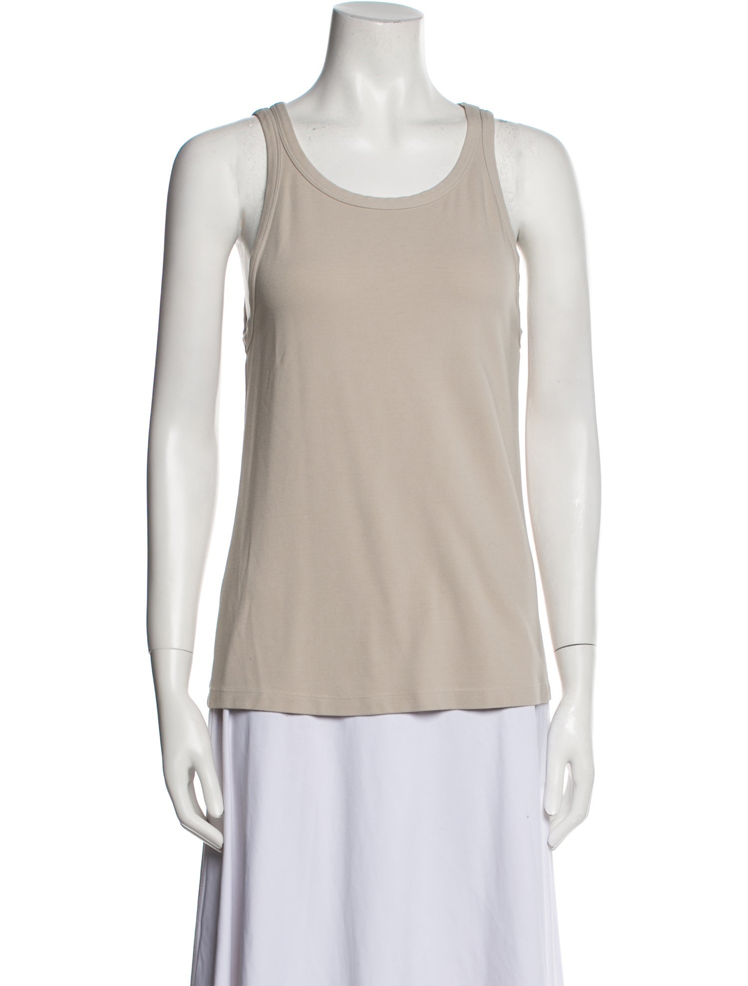 Deveaux Scoop Neck Sleeveless Top