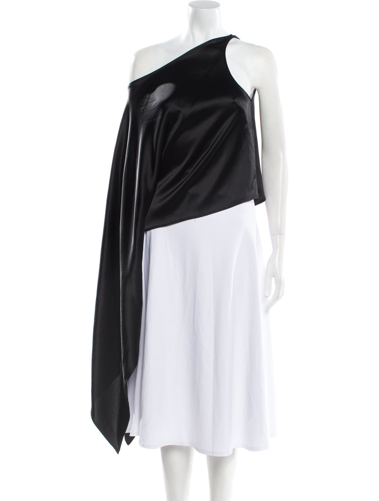 Deveaux One-Shoulder Sleeveless Top