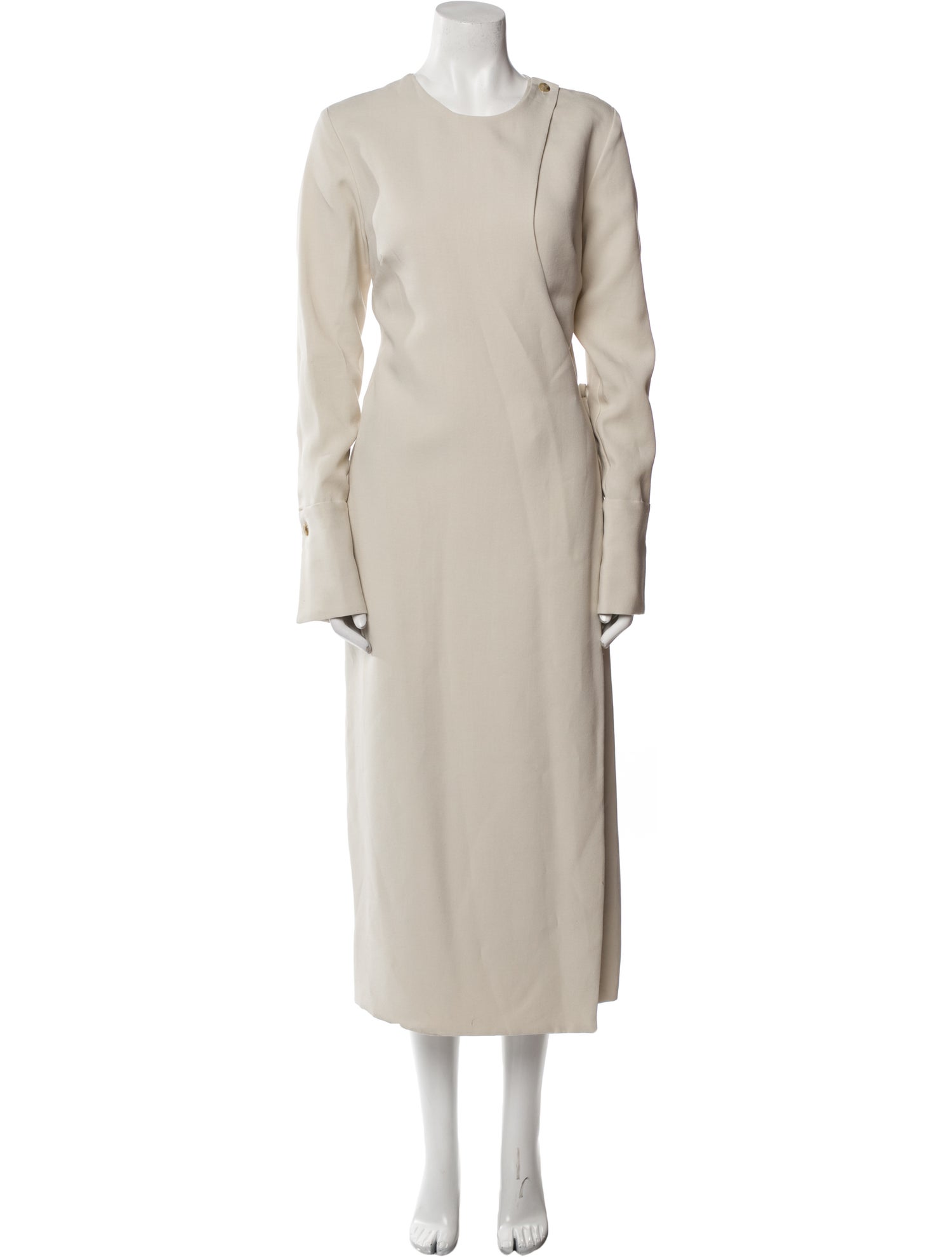 Deveaux Crew Neck Long Dress w/ Tags