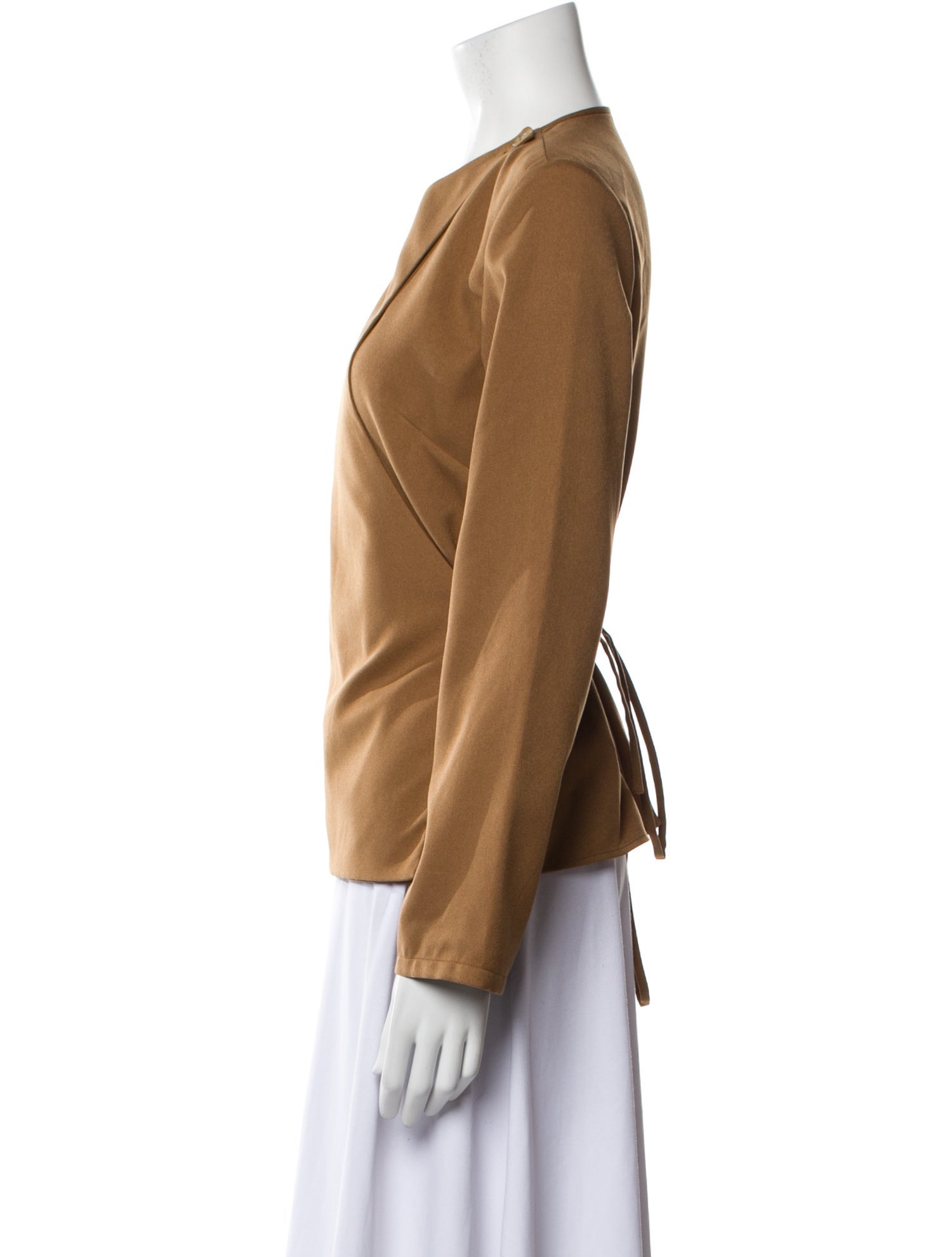 Deveaux Crew Neck Long Sleeve Top