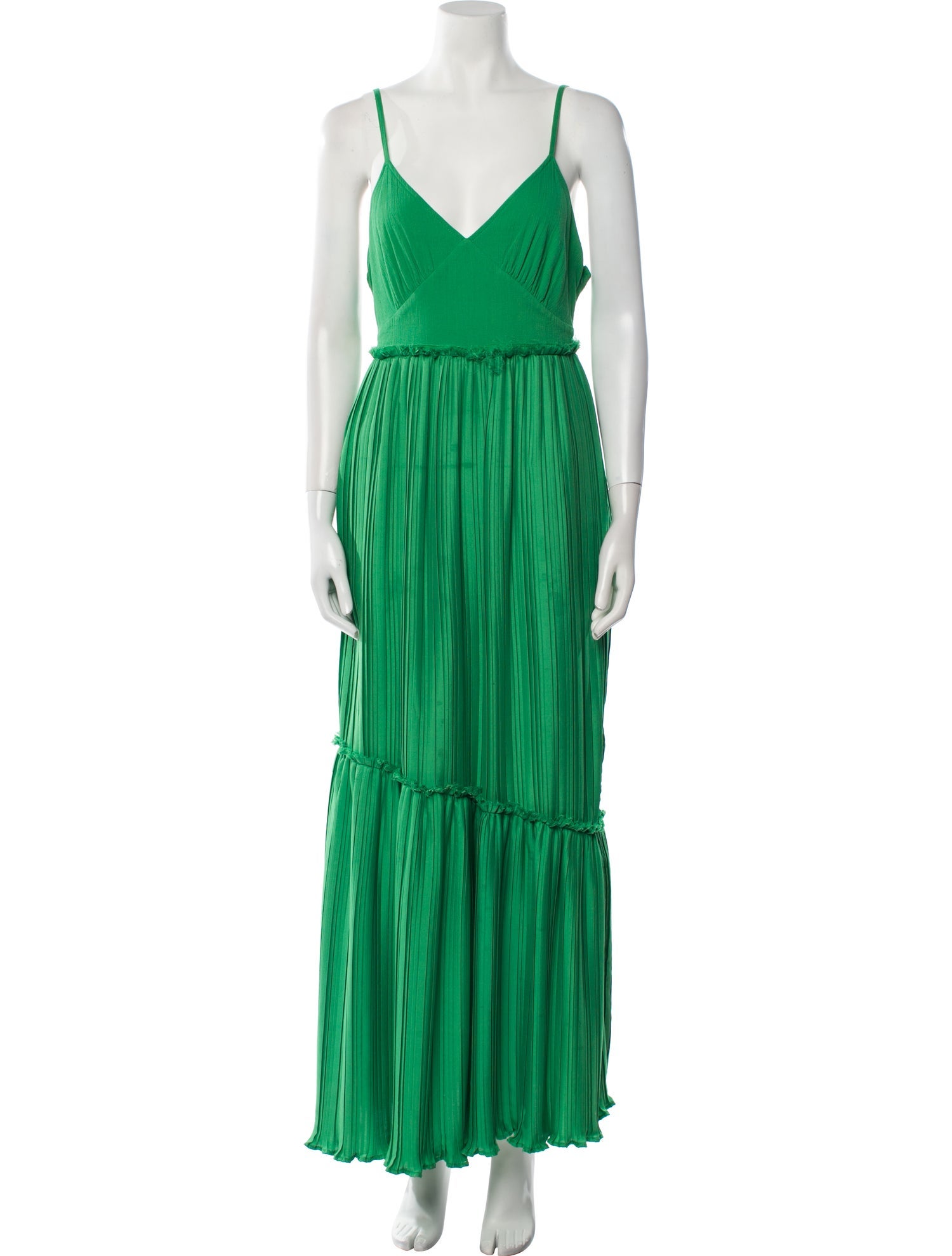 Deveaux Square Neckline Long Dress