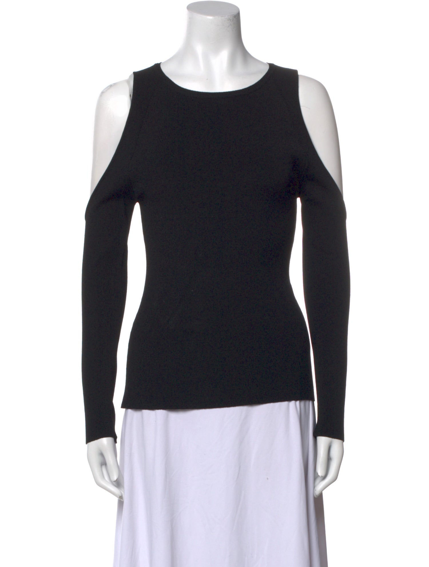 Deveaux Cashmere Scoop Neck Top