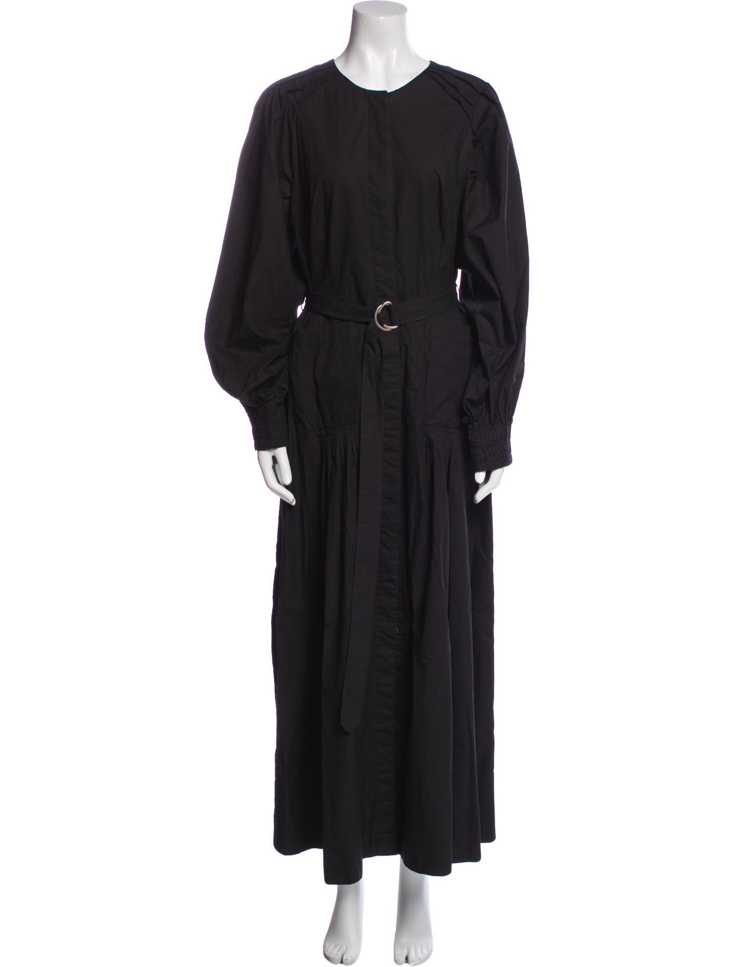 Deveaux Crew Neck Long Dress