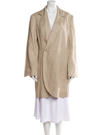 Deveaux Linen Coat