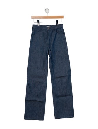 Deveaux High-Rise Wide Leg Jeans