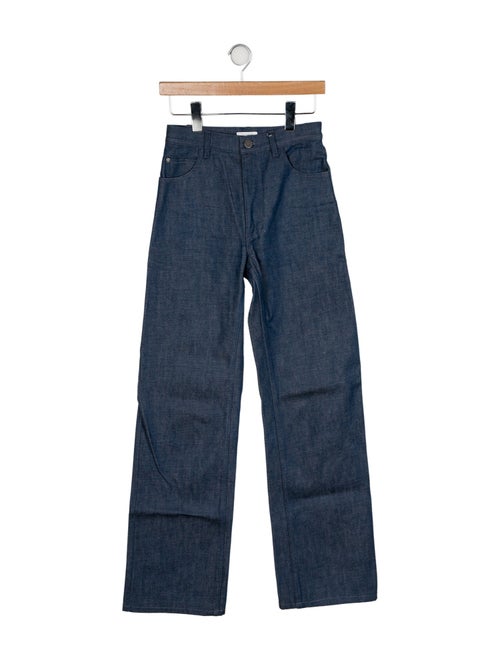 Deveaux High-Rise Wide Leg Jeans