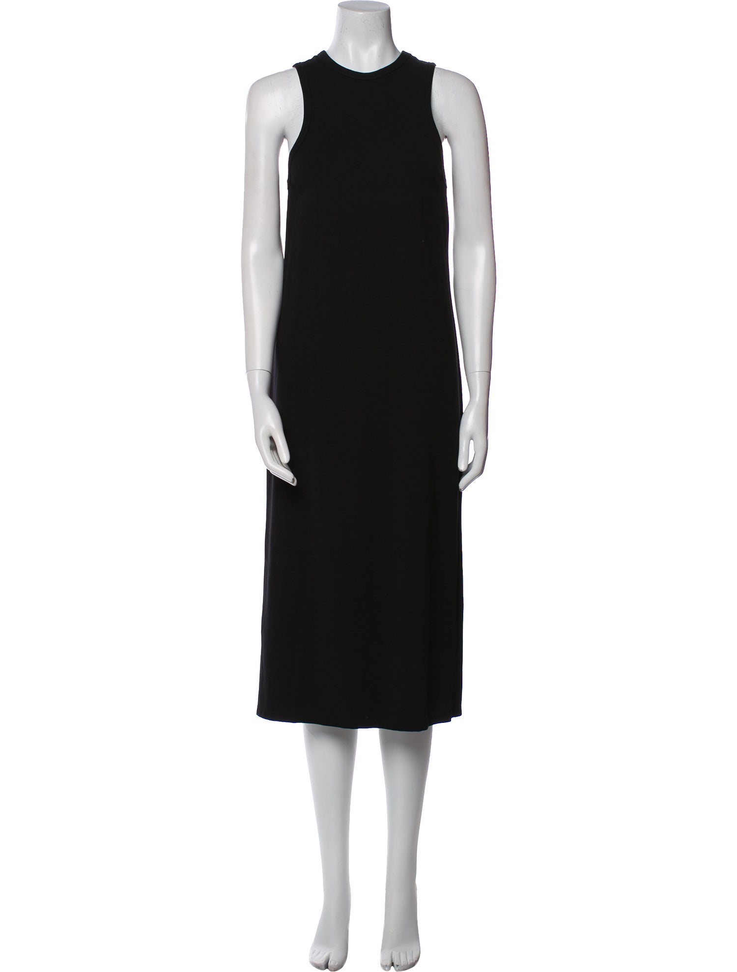 Deveaux Crew Neck Midi Length Dress