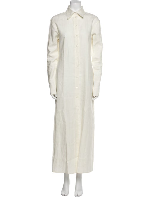 Deveaux Linen Long Dress