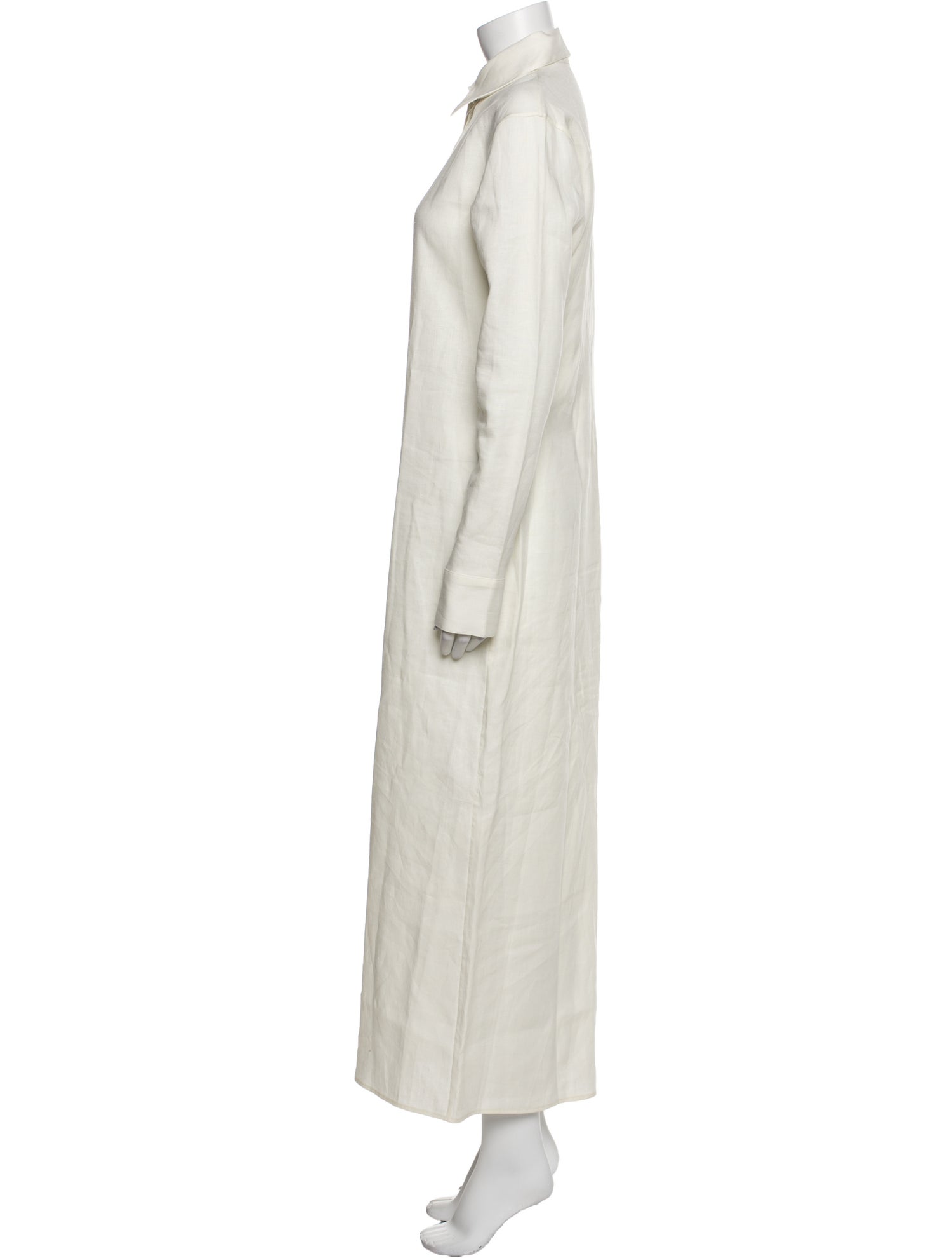 Deveaux Linen Long Dress