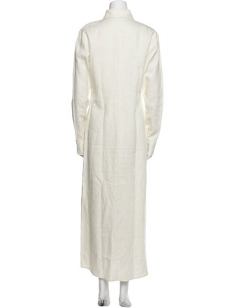 Deveaux Linen Long Dress