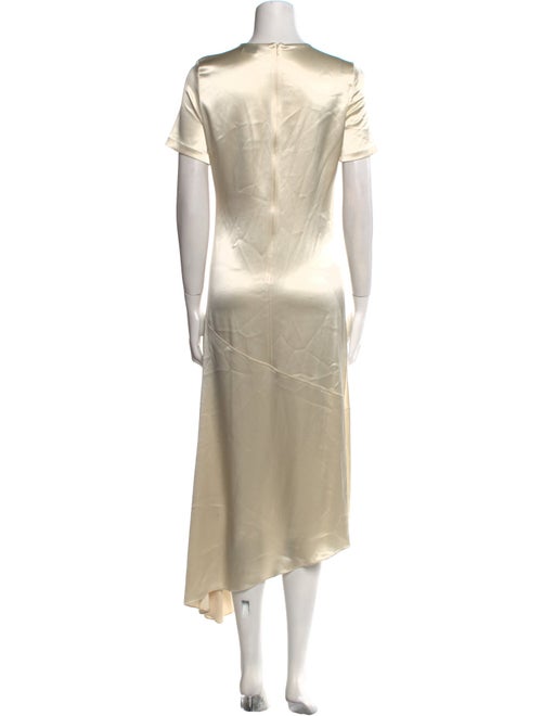 Deveaux Crew Neck Long Dress