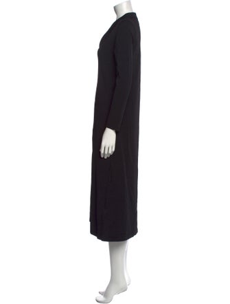Deveaux V-Neck Midi Length Dress