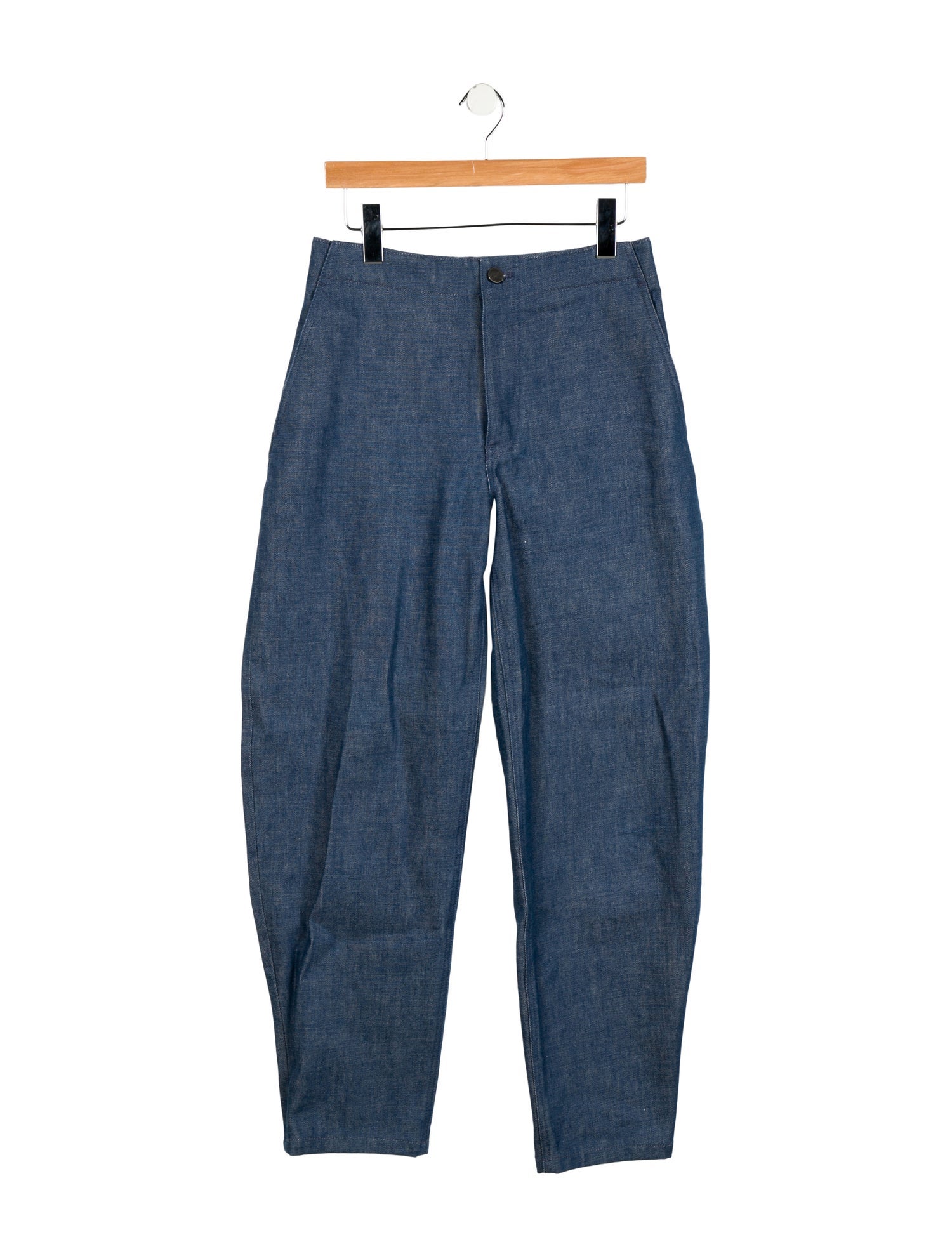 Deveaux High-Rise Straight Leg Jeans