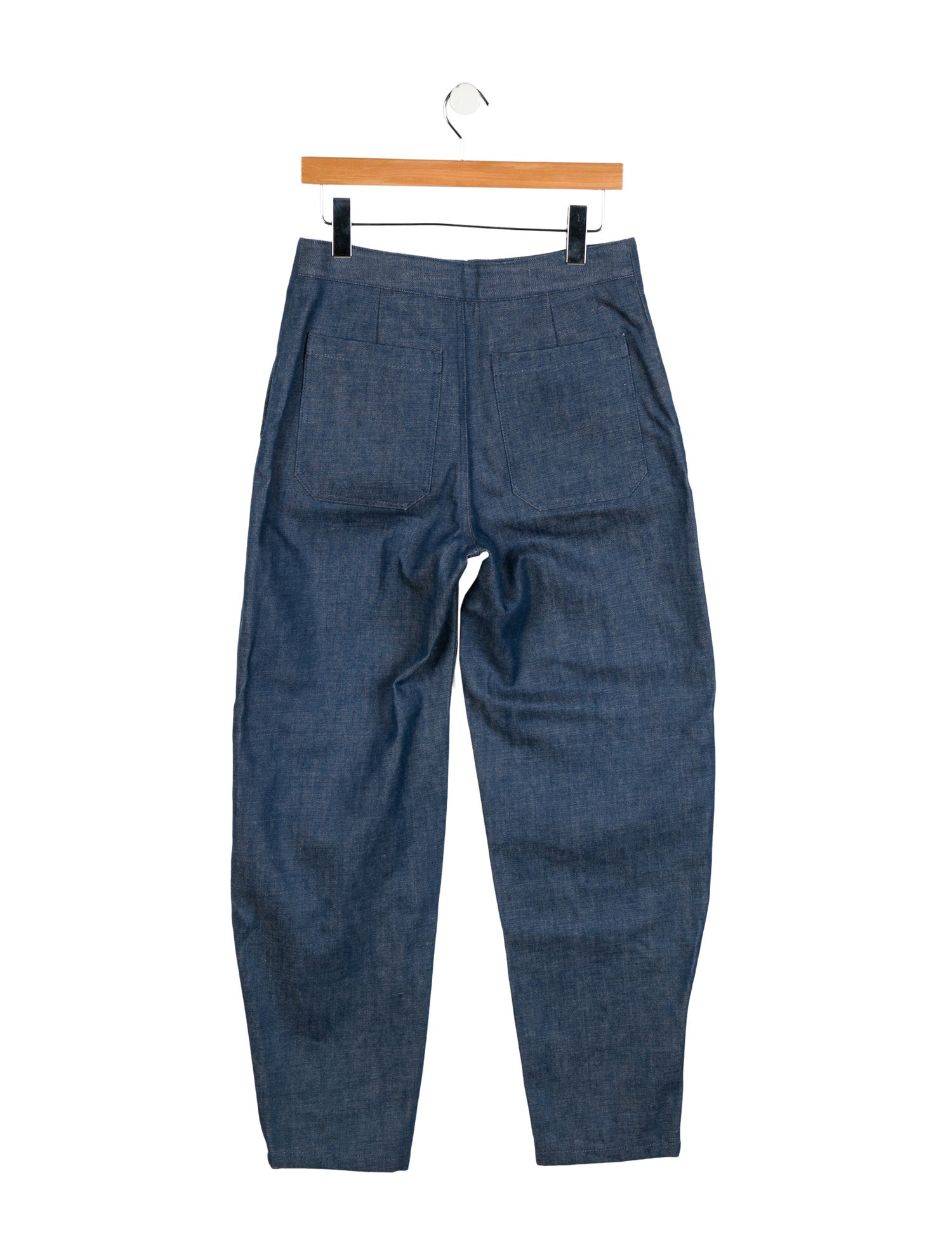 Deveaux High-Rise Straight Leg Jeans