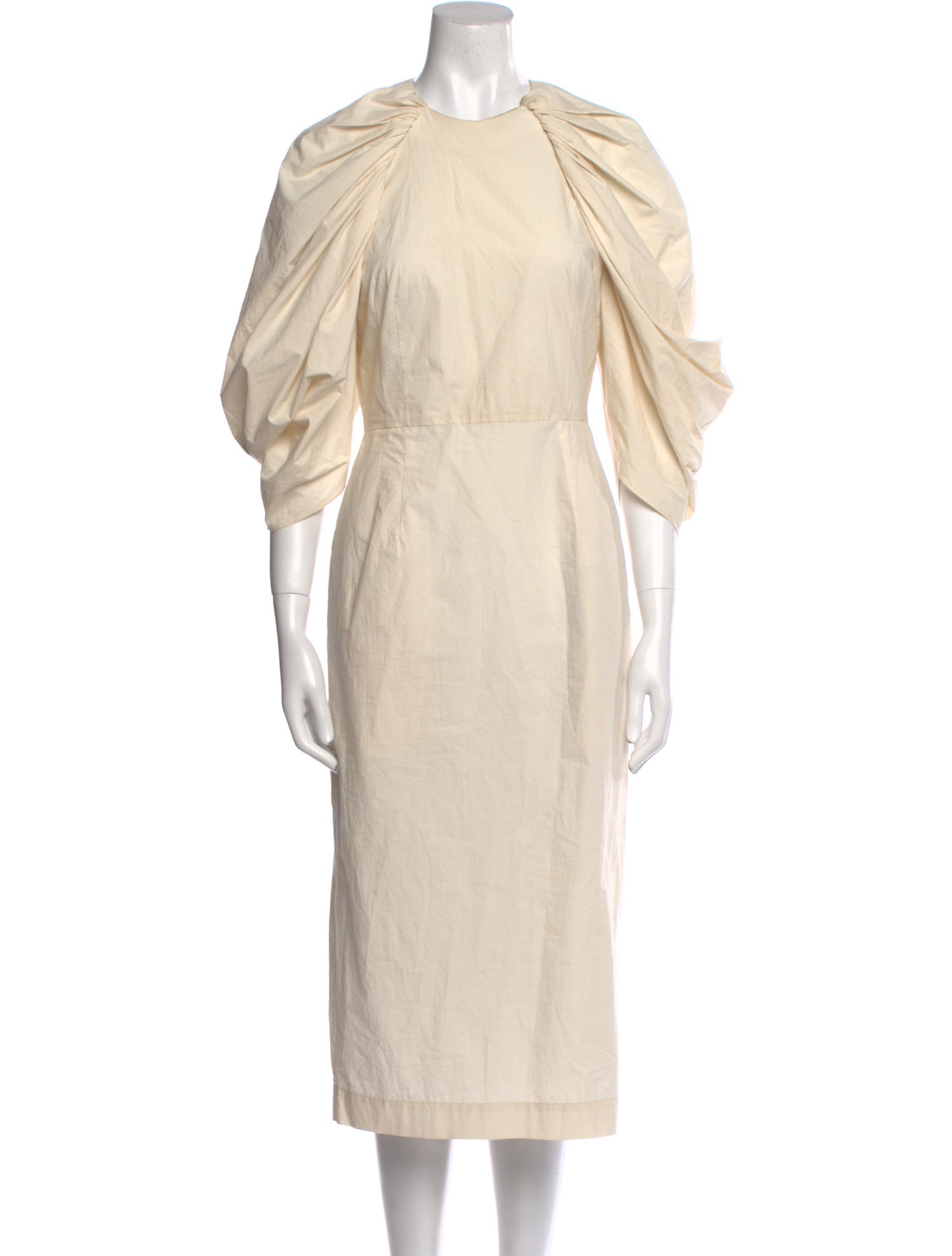 Deveaux Crew Neck Mini Dress