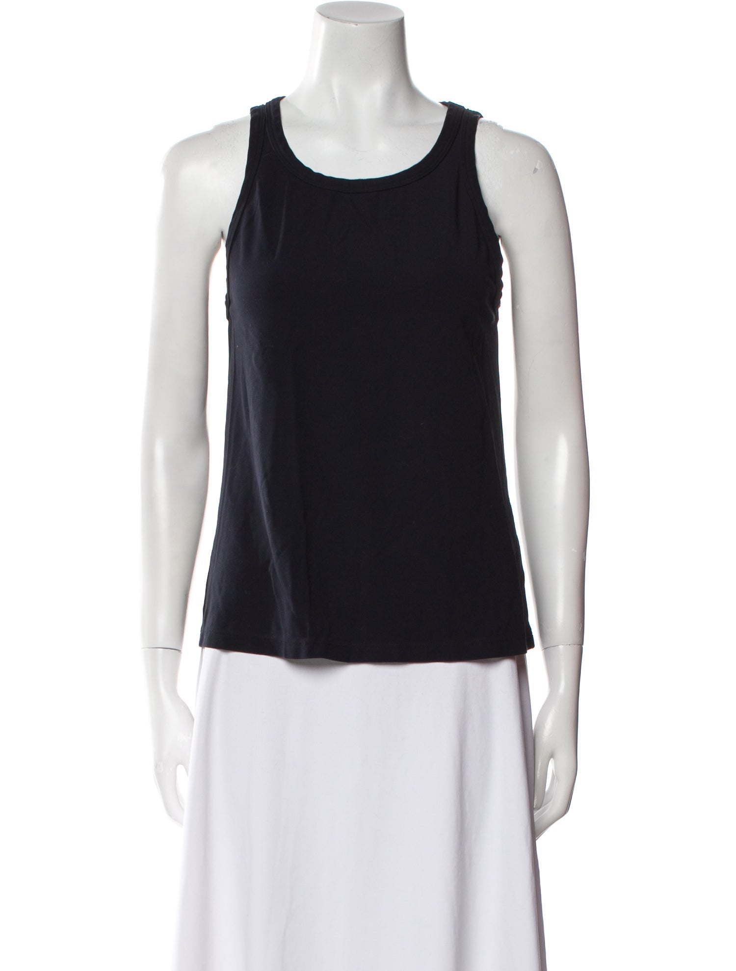 Deveaux Scoop Neck Sleeveless Top