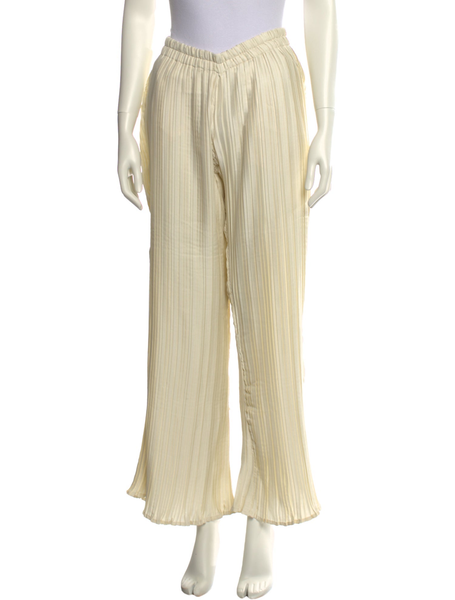 Deveaux Striped Wide Leg Pants