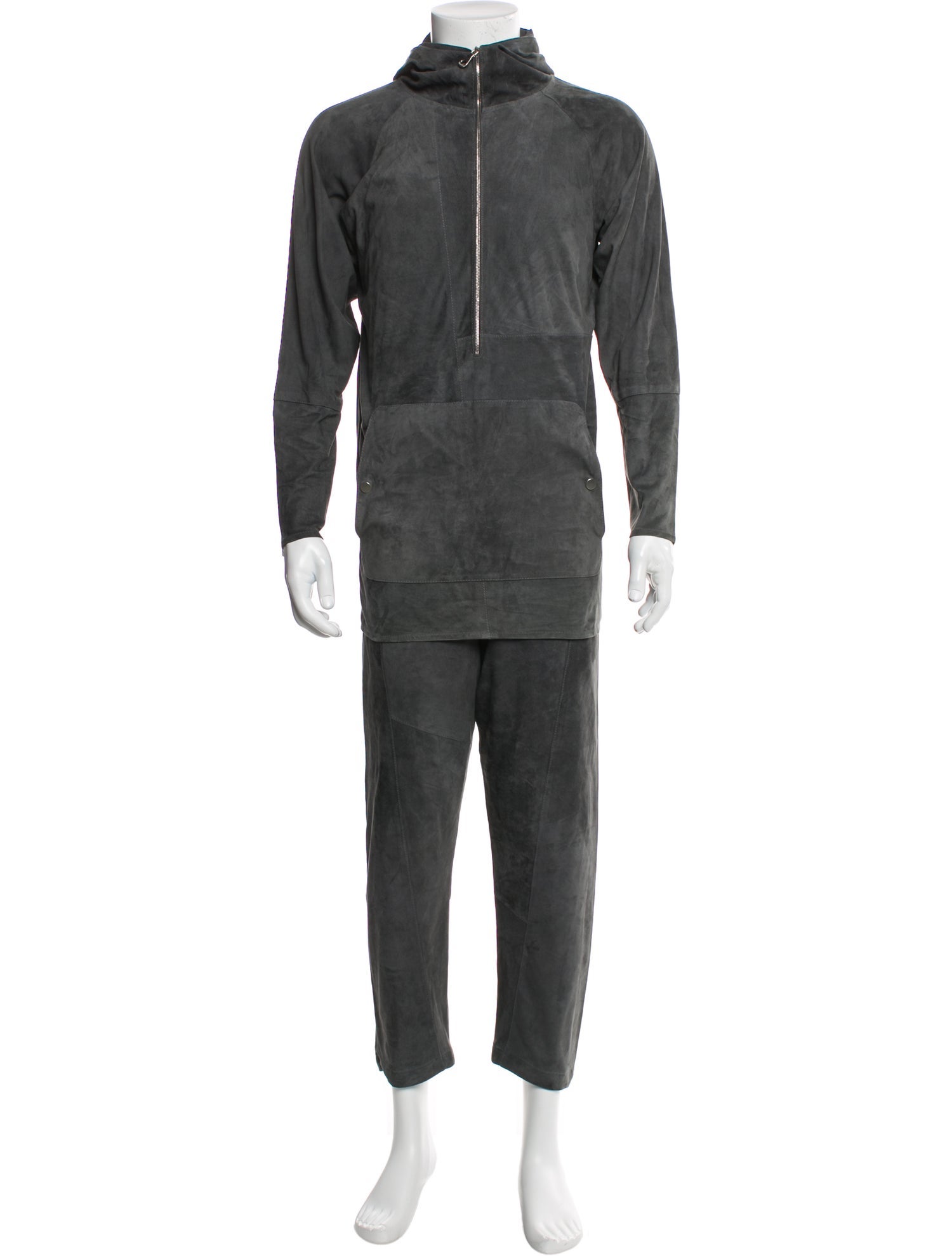 Deveaux Suede Lounge Set