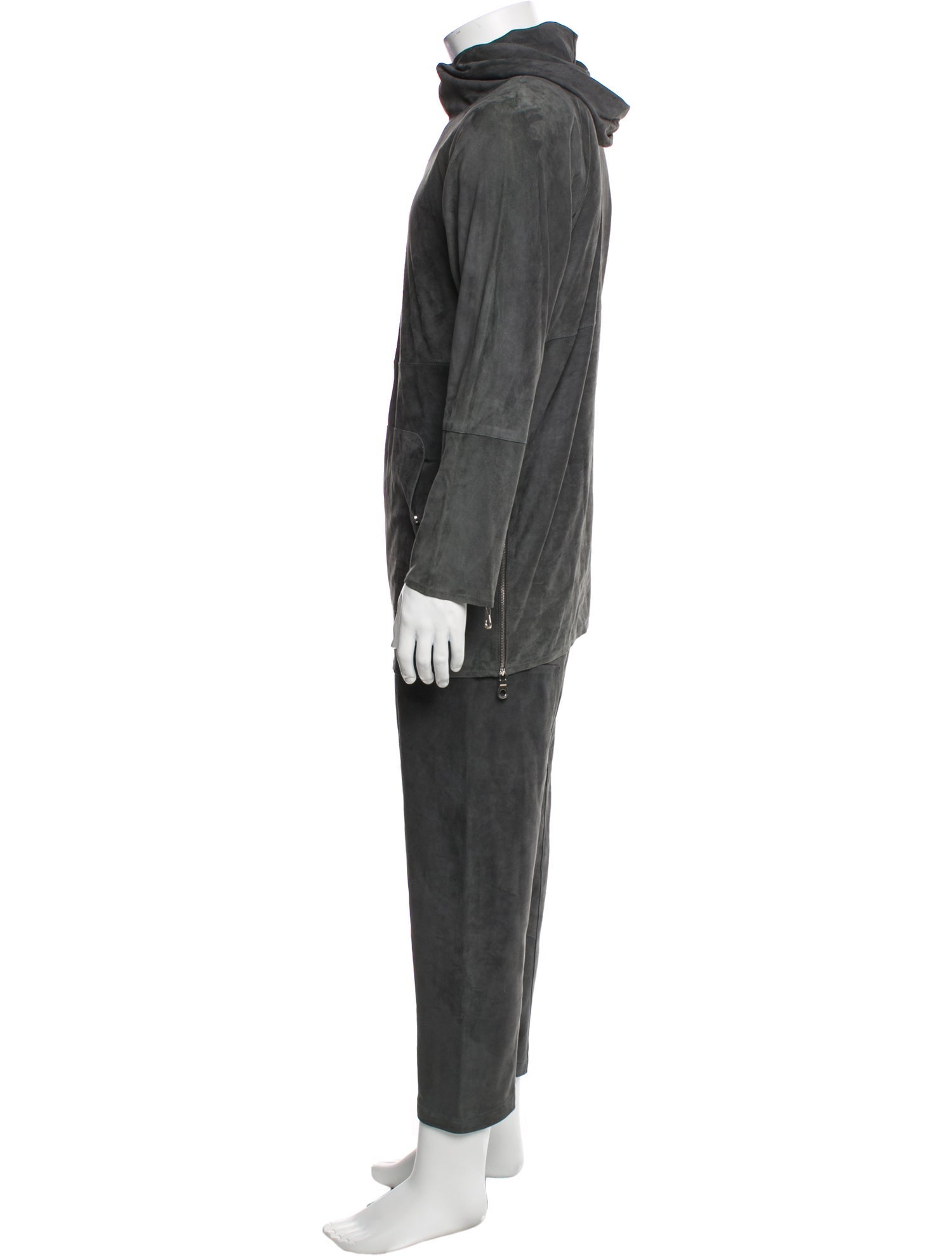 Deveaux Suede Lounge Set