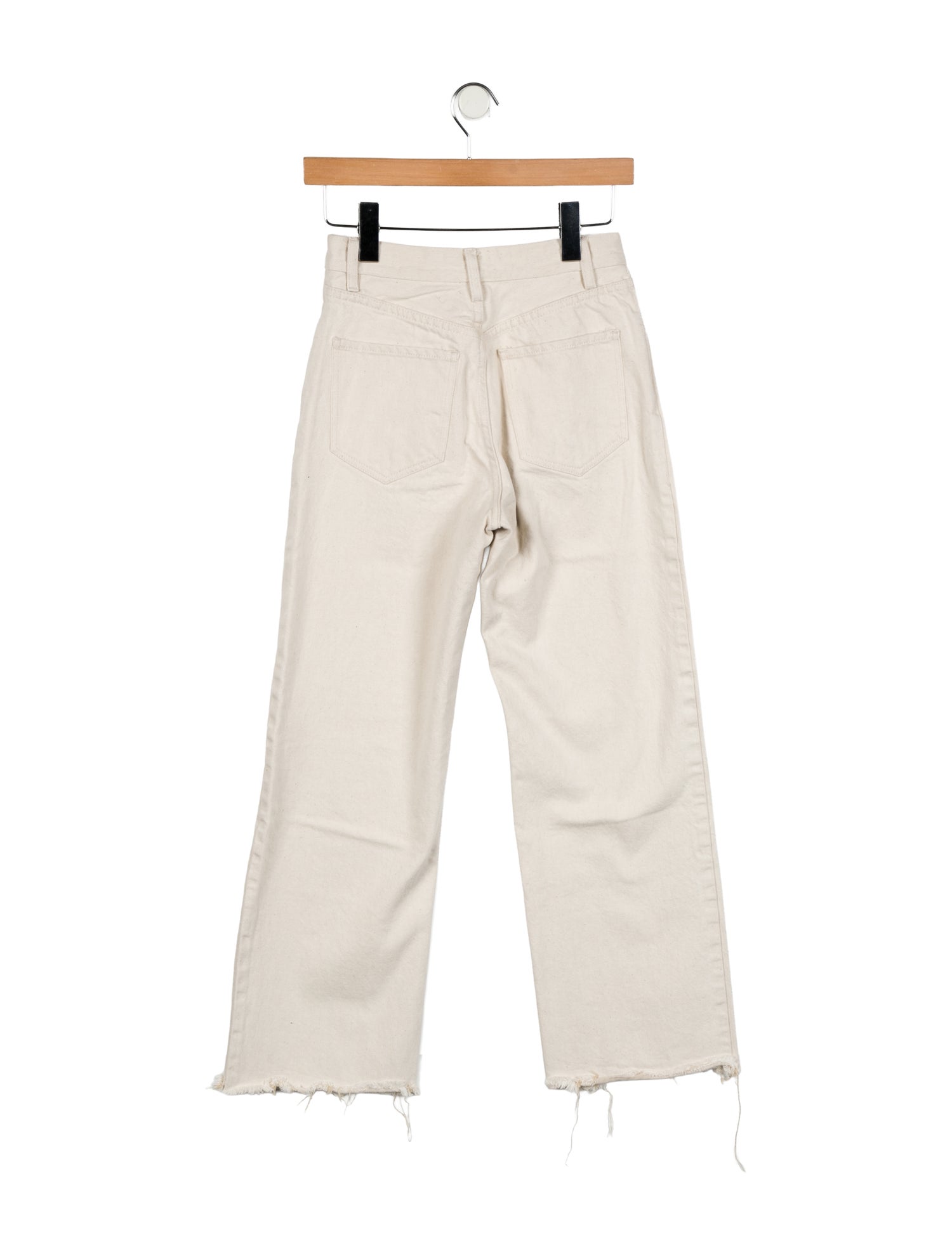 Deveaux Mid-Rise Wide Leg Jeans