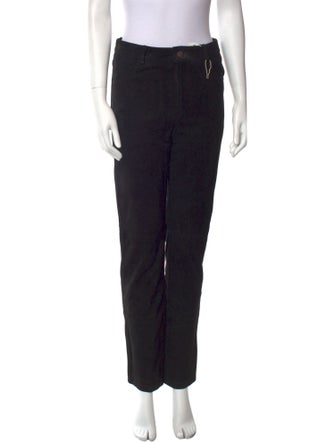 Deadwood Leather Straight Leg Pants