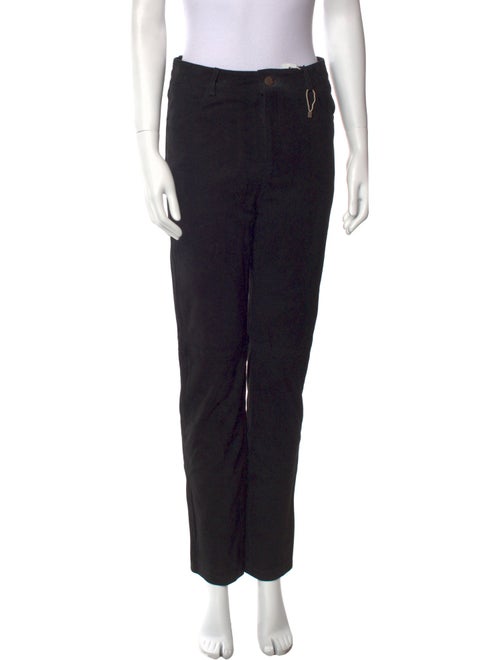 Deadwood Leather Straight Leg Pants