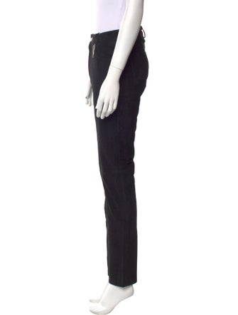 Deadwood Leather Straight Leg Pants