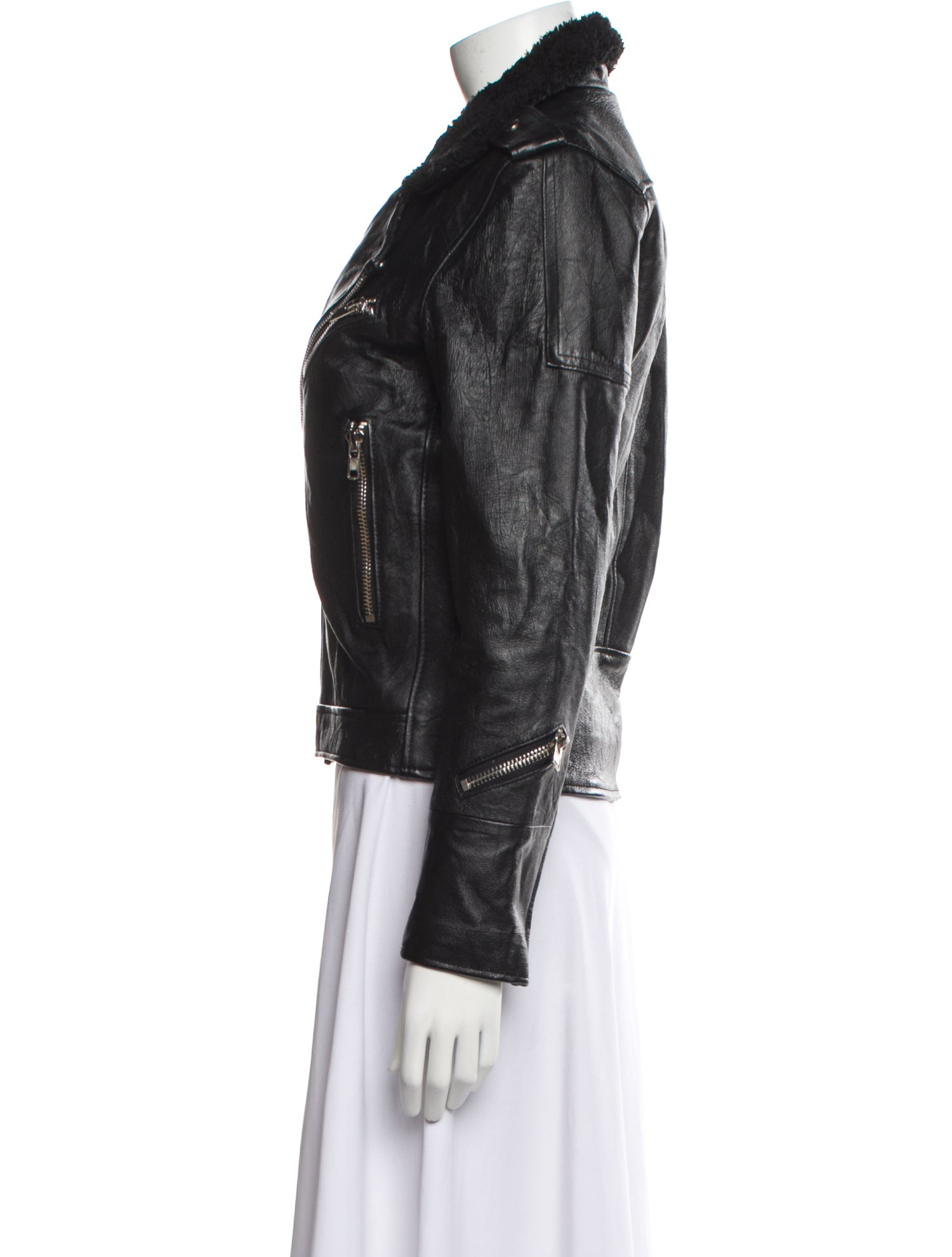 Deadwood Leather Biker Jacket