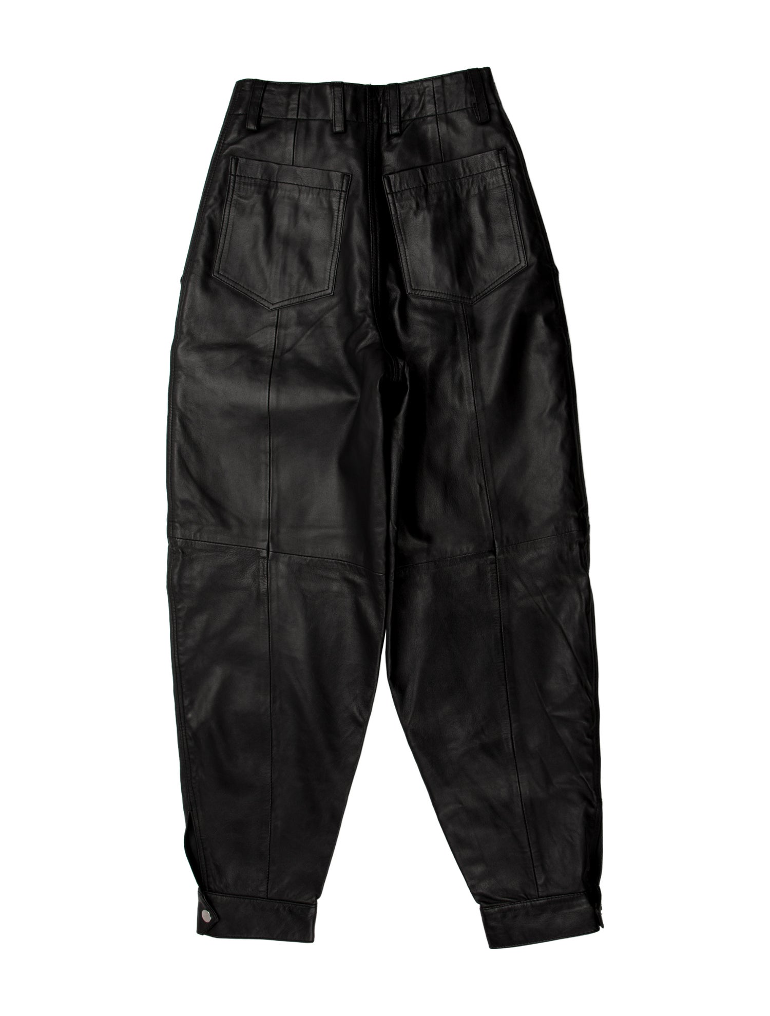 Deadwood Leather Straight Leg Pants