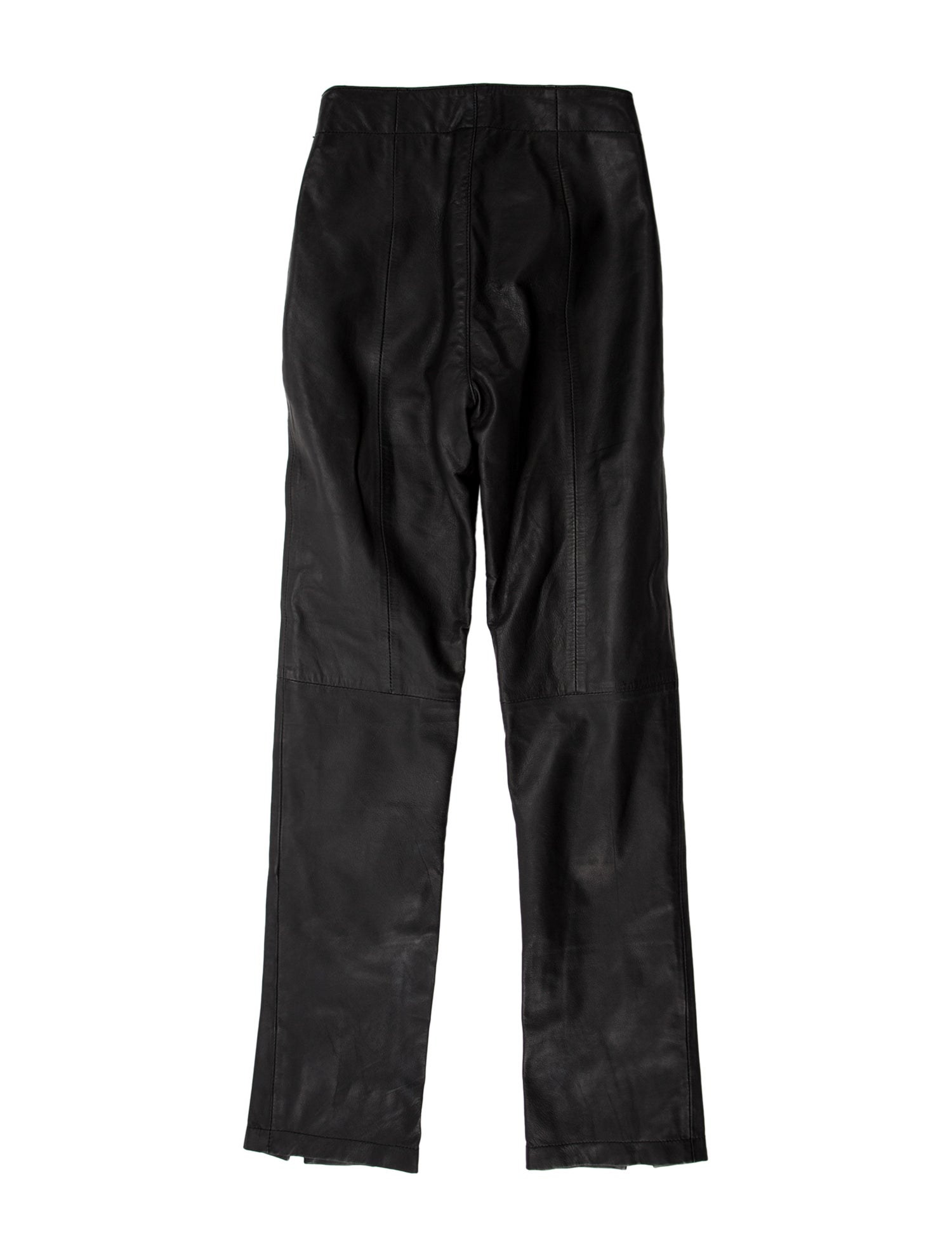 Deadwood Leather Straight Leg Pants