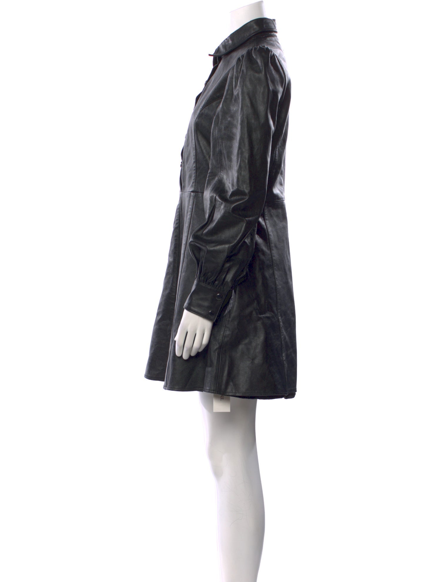 Deadwood Leather Mini Dress