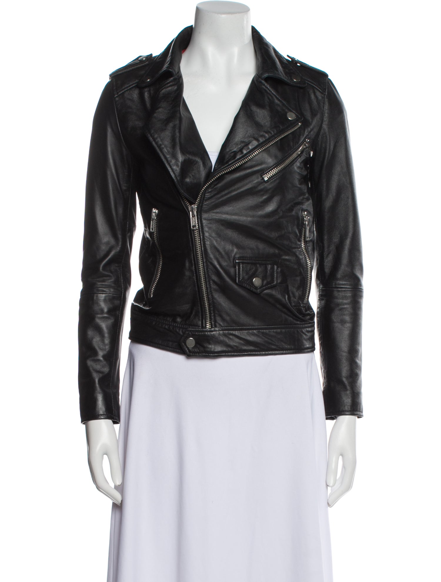 Deadwood Leather Biker Jacket