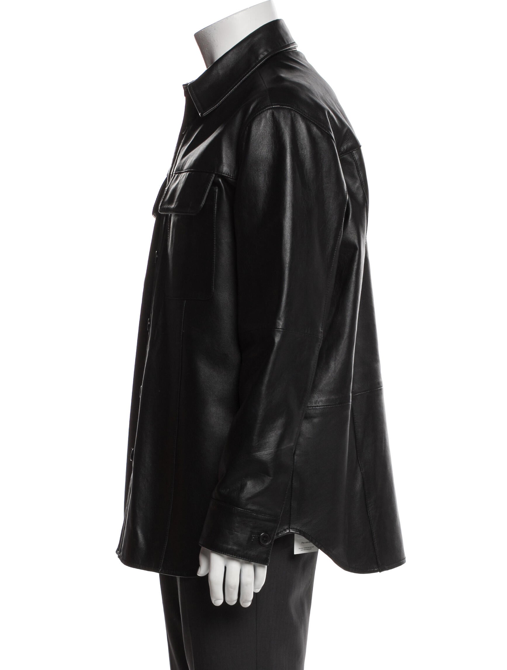 Deadwood Lambskin Utility Jacket