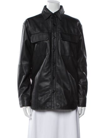 Deadwood Leather Utility Jacket