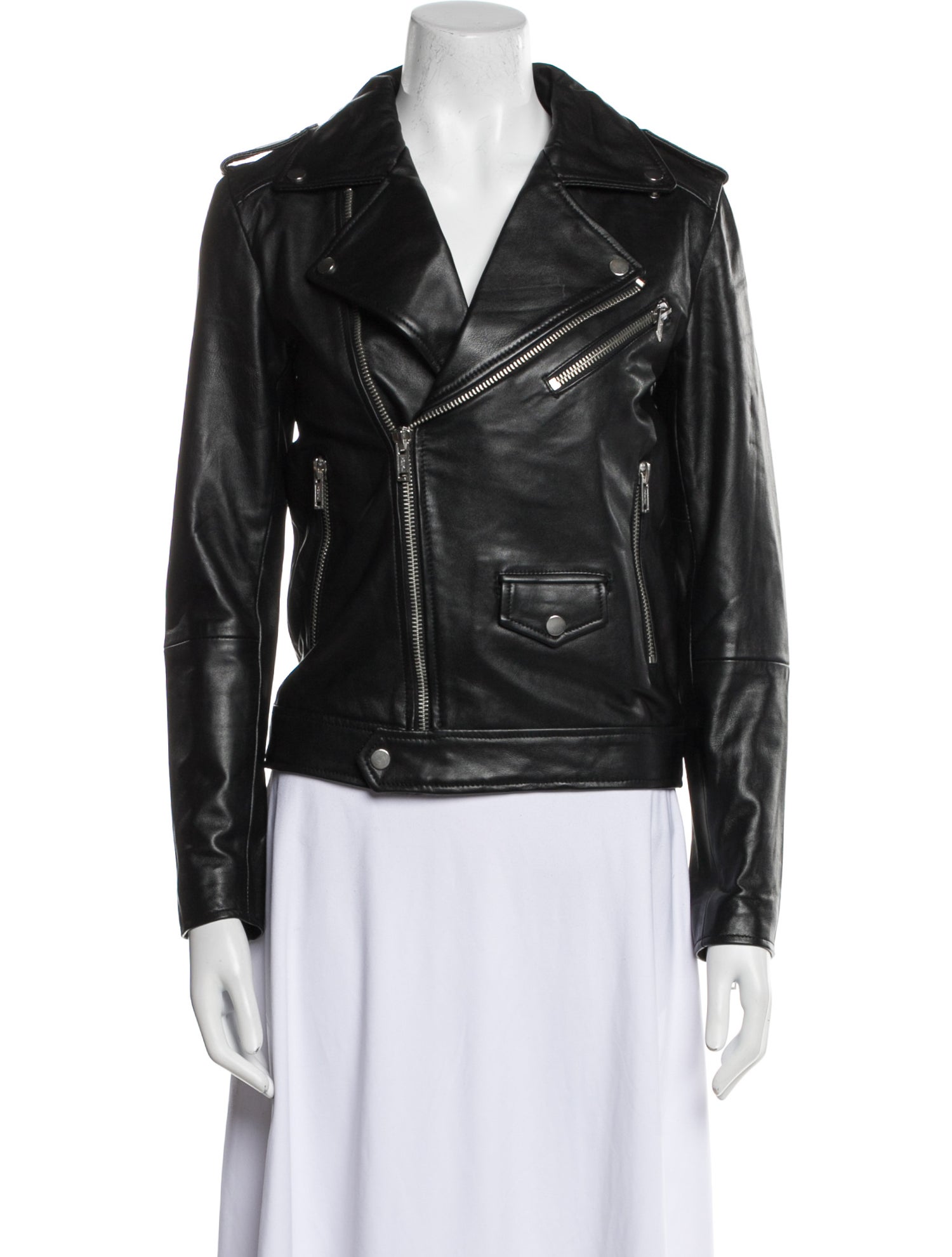 Deadwood Leather Biker Jacket