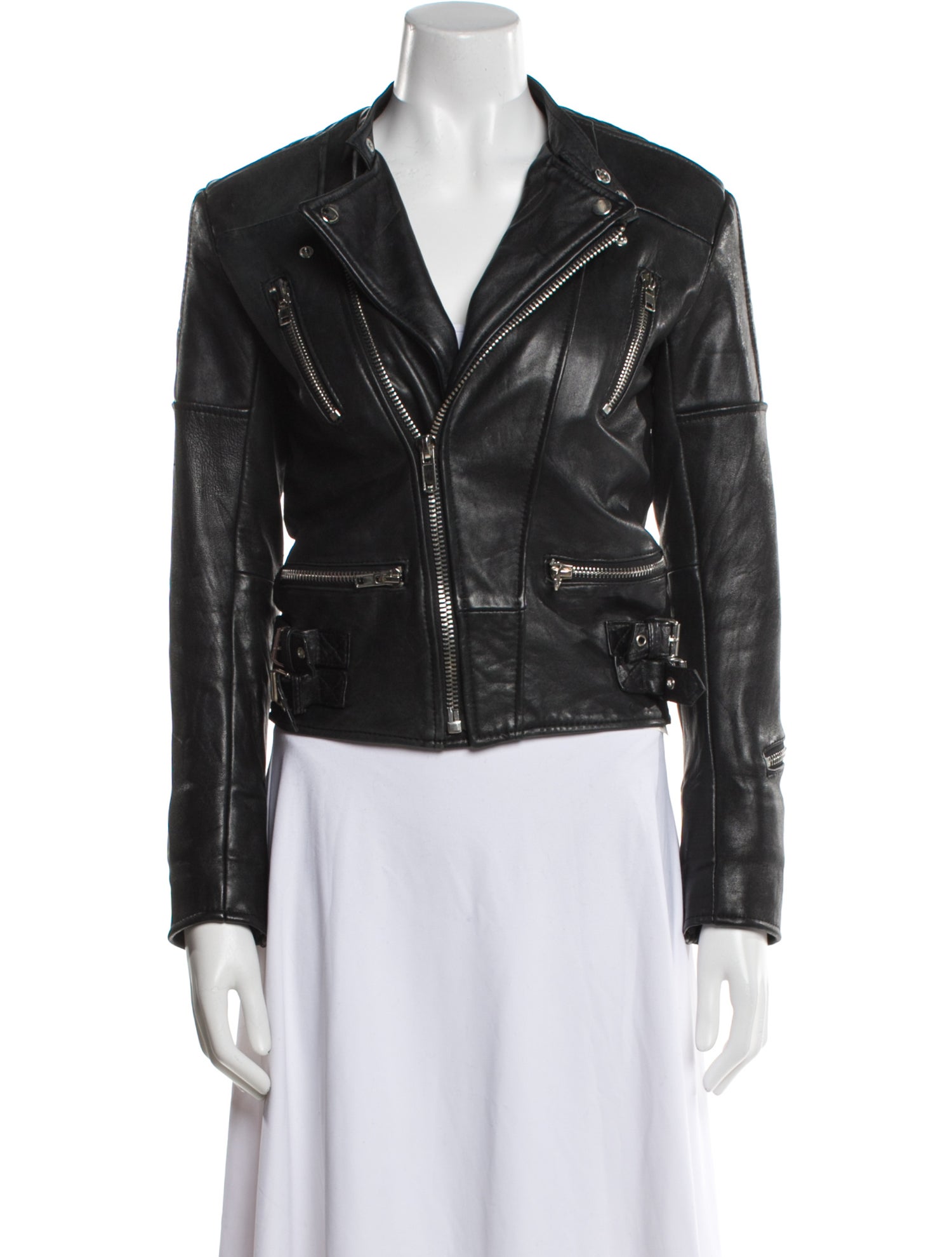 Deadwood Leather Biker Jacket