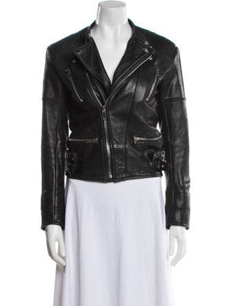 Deadwood Leather Biker Jacket