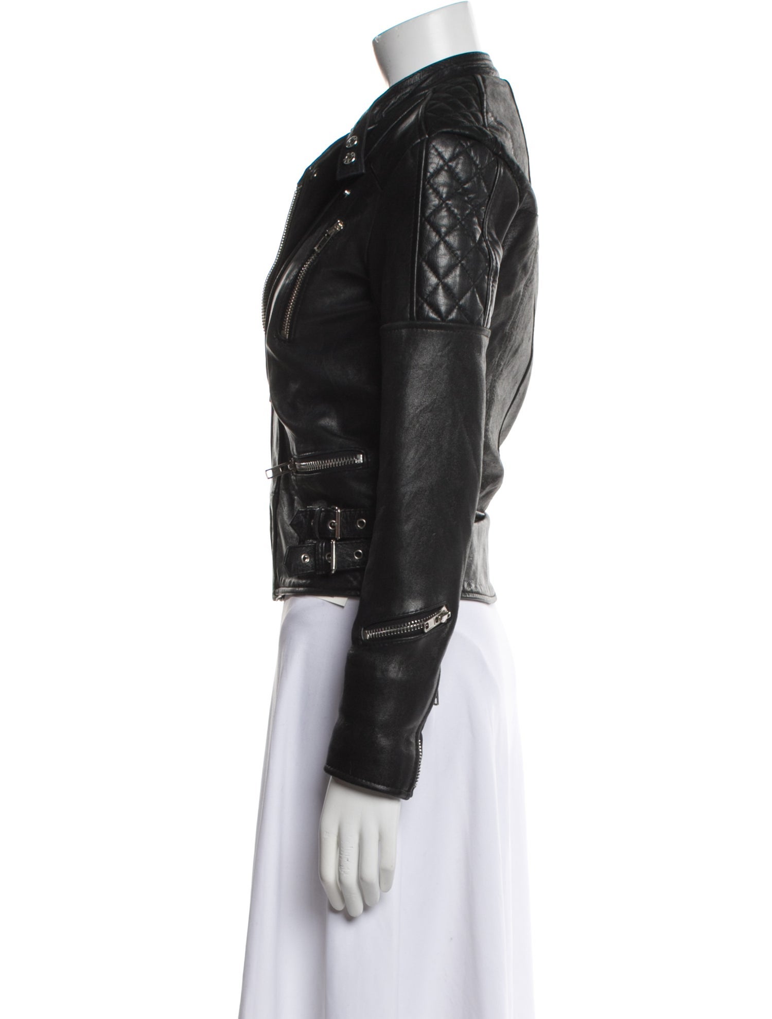Deadwood Leather Biker Jacket
