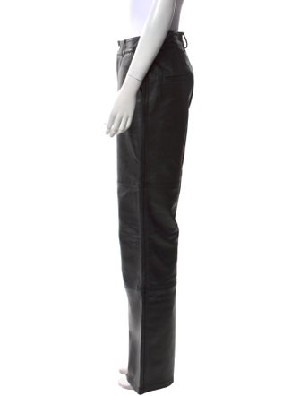 Deadwood Leather Wide Leg Pants