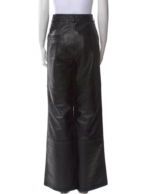 Deadwood Leather Wide Leg Pants