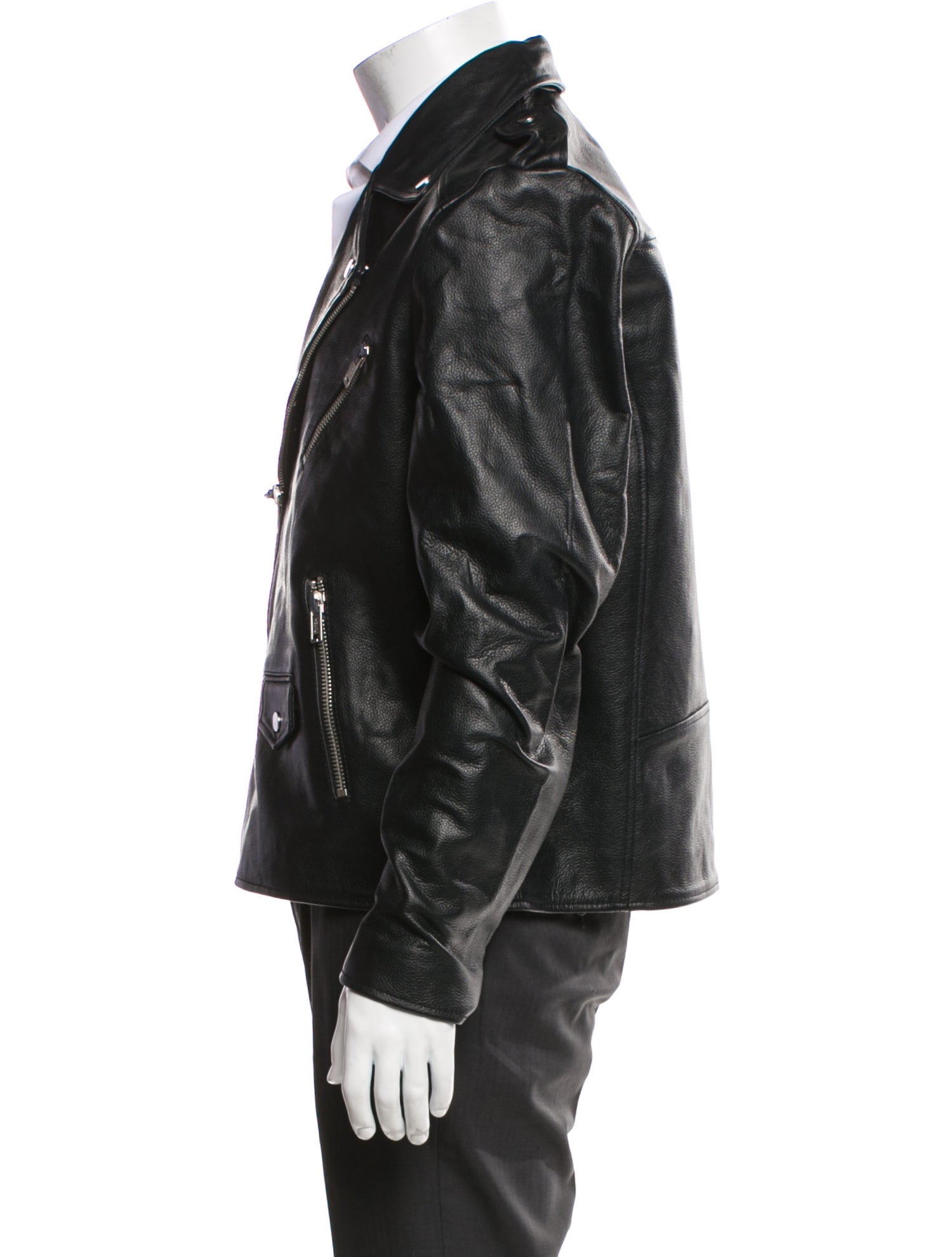 Deadwood Lamb Leather Moto Jacket w/ Tags