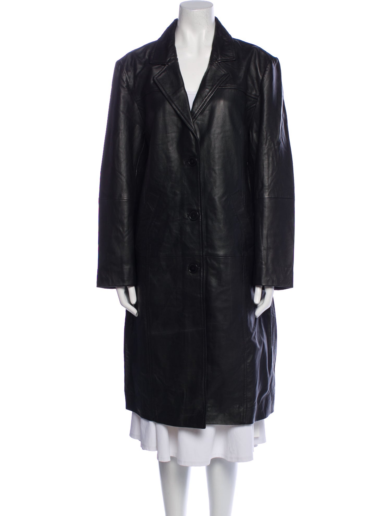 Deadwood Lamb Leather Coat w/ Tags