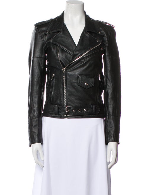 Deadwood Leather Biker Jacket