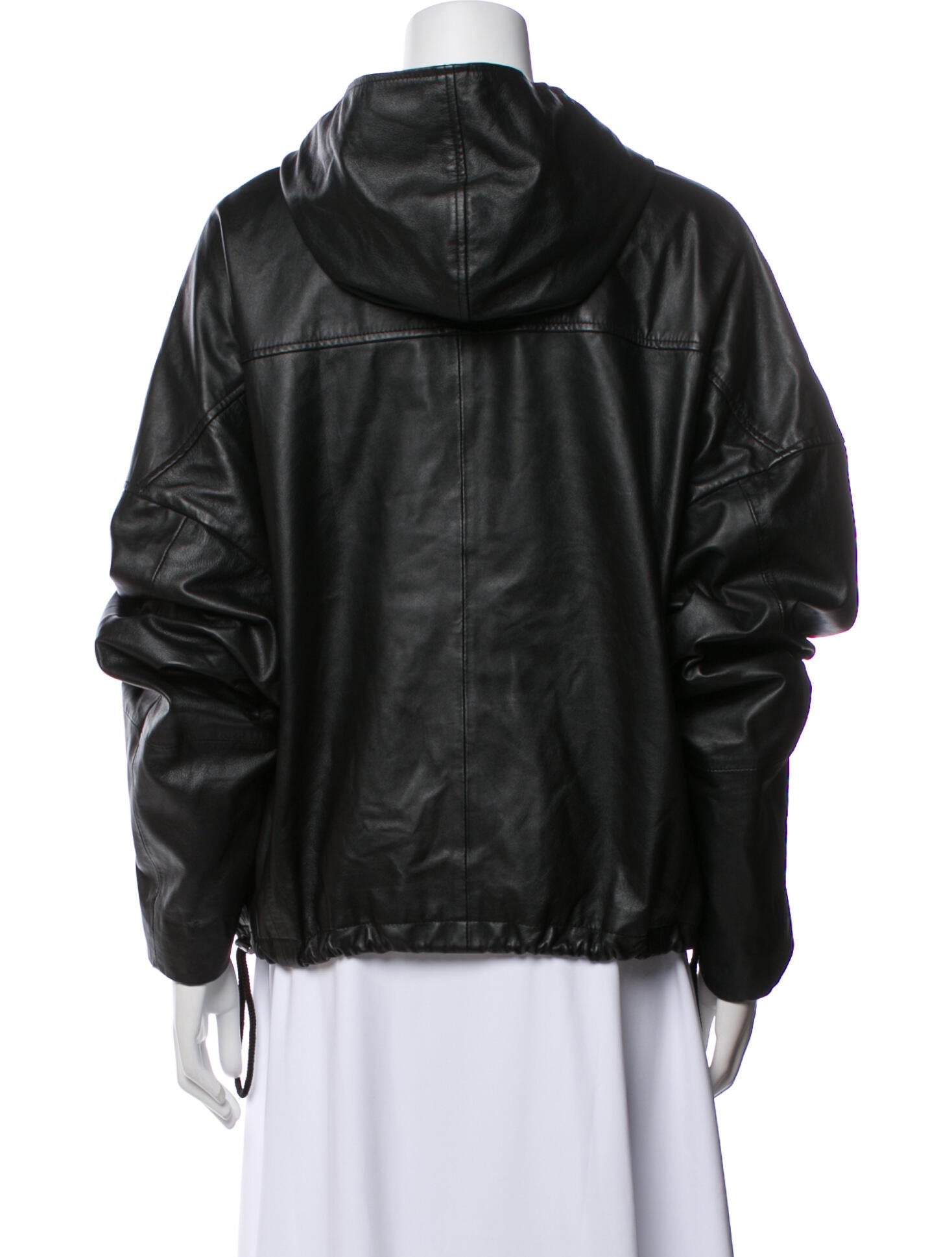 Deadwood Goat Leather Jacket - Black Jackets, Clothing