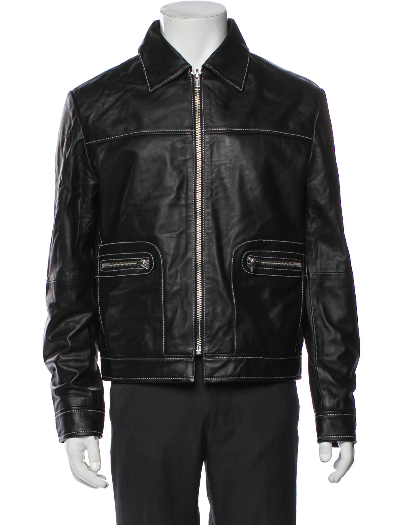 Deadwood Lambskin Moto Jacket w/ Tags