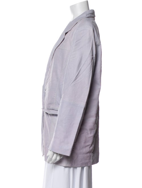 Deadwood Lamb Leather Blazer