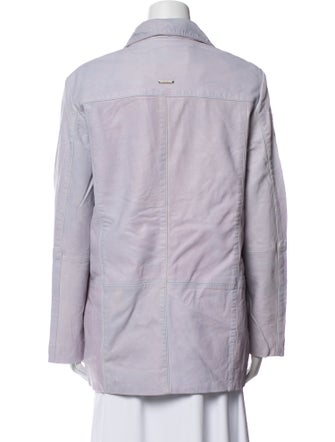 Deadwood Lamb Leather Blazer