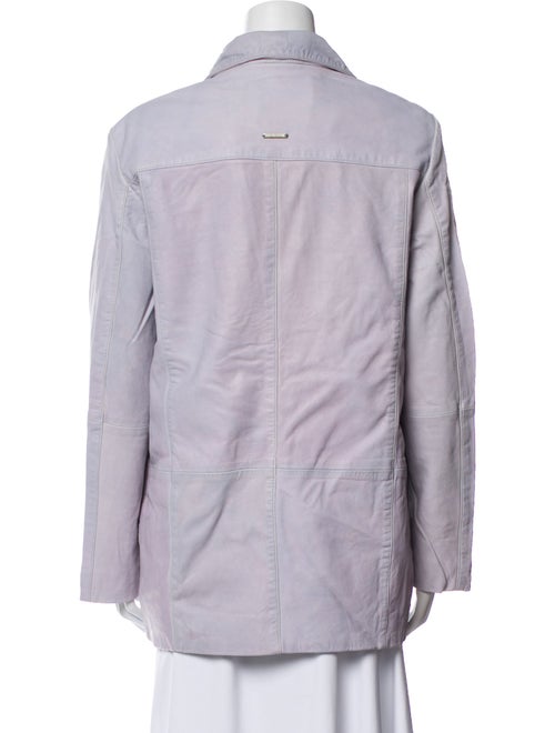 Deadwood Lamb Leather Blazer