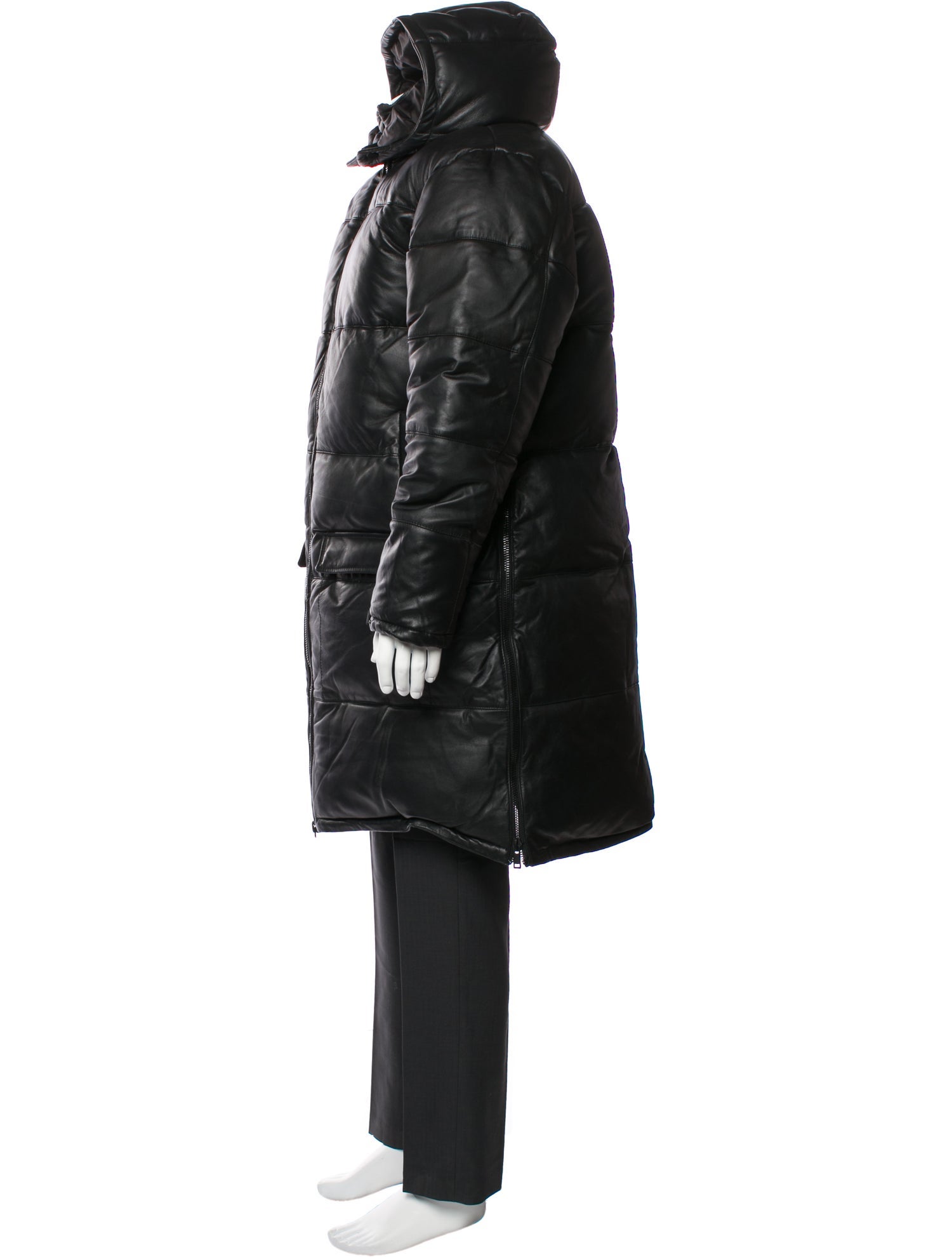 Deadwood Lambskin Puffer Coat w/ Tags
